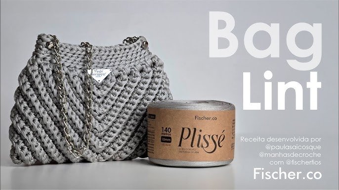 receita bolsa com o fio plisse fischer
