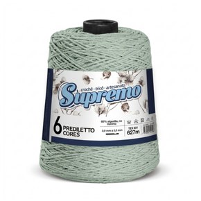 カホン　ハローブルー　N Barbante Apolo Círculo Número 6 - 600g (610 Metros) - 2775 - Azul Bic